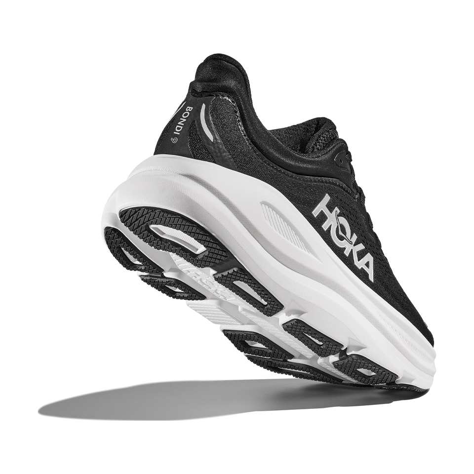 HOKA Men's Bondi 9 Wide Black/White