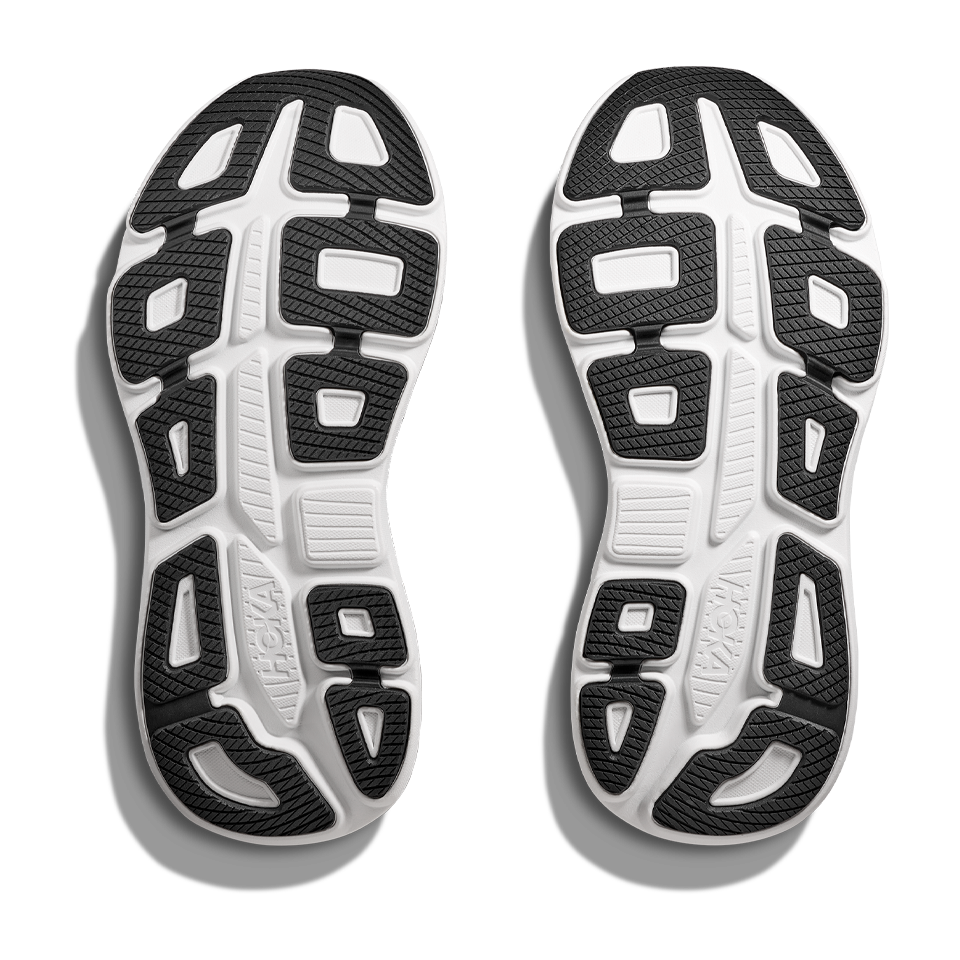 HOKA Men's Bondi 9 Wide Black/White