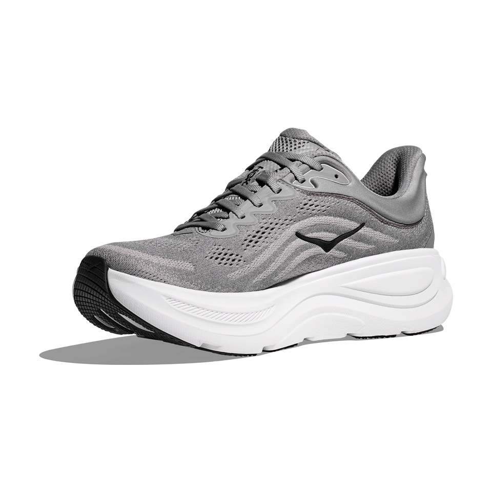 HOKA Men's Bondi 9 Galactic Grey/Stellar Grey
