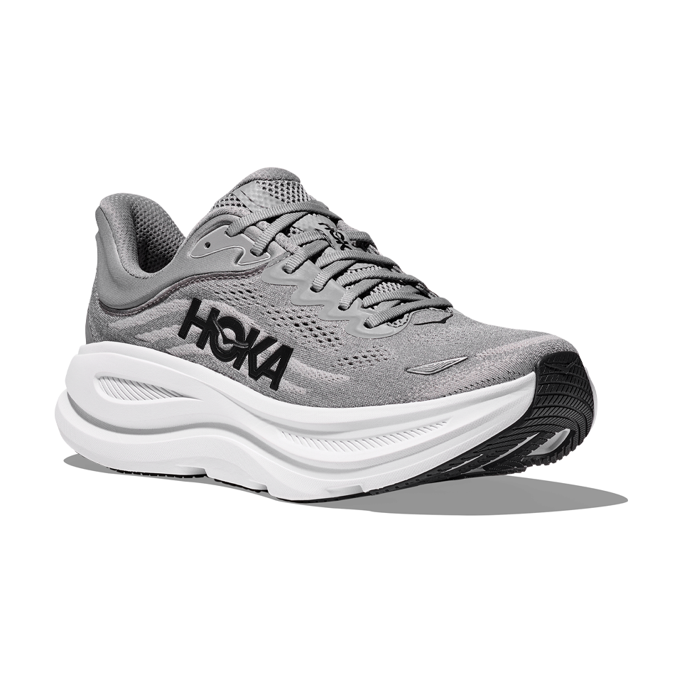 HOKA Men's Bondi 9 Galactic Grey/Stellar Grey