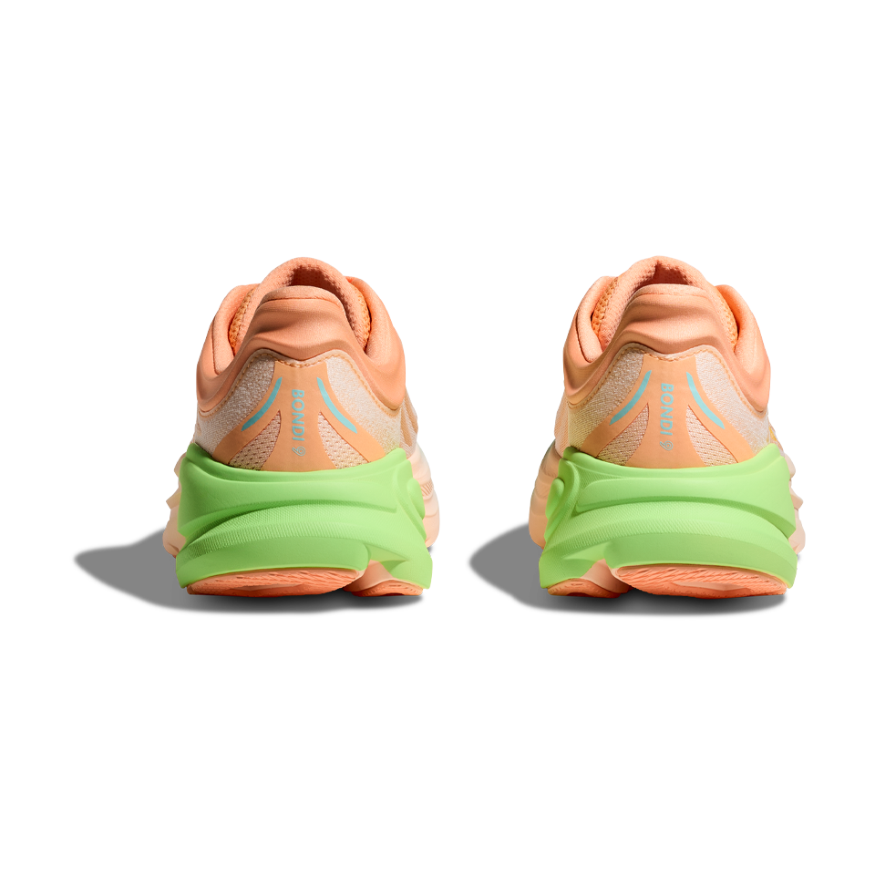 HOKA Women's Bondi 9 Frost/Pale Tangerine