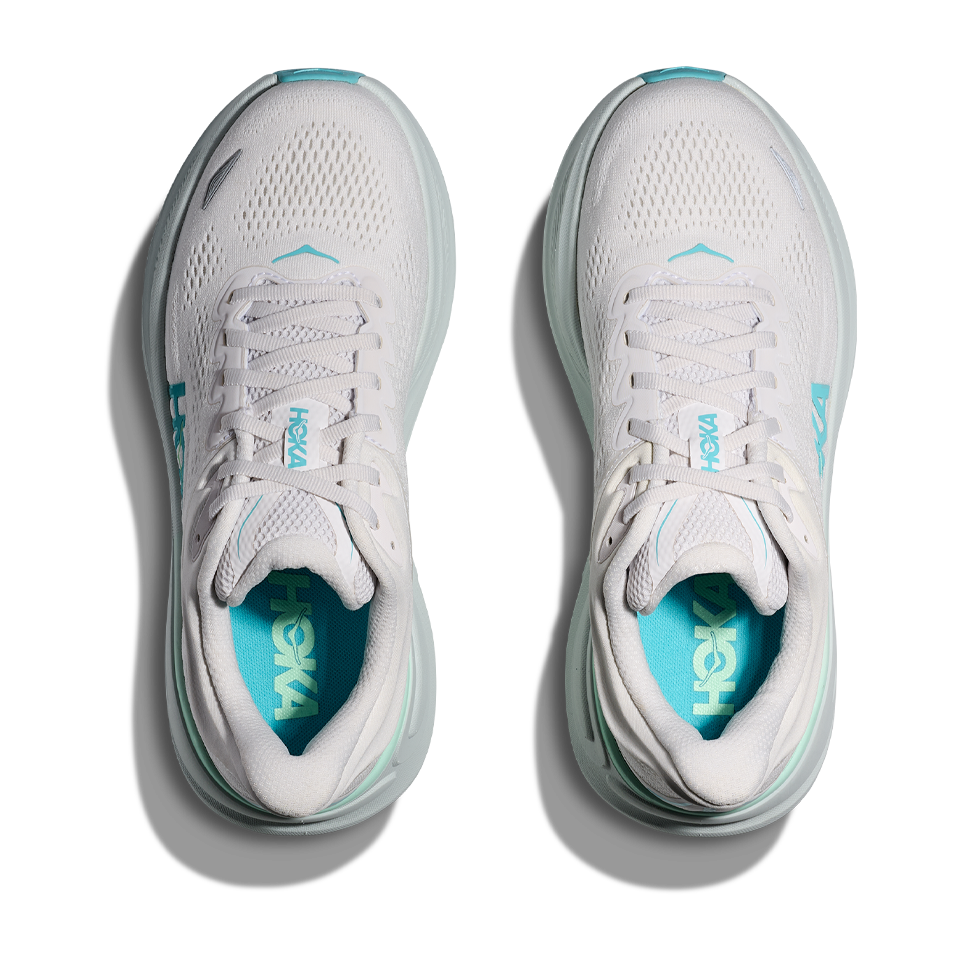 HOKA Women's Bondi 9 Frost/Cielo Blue