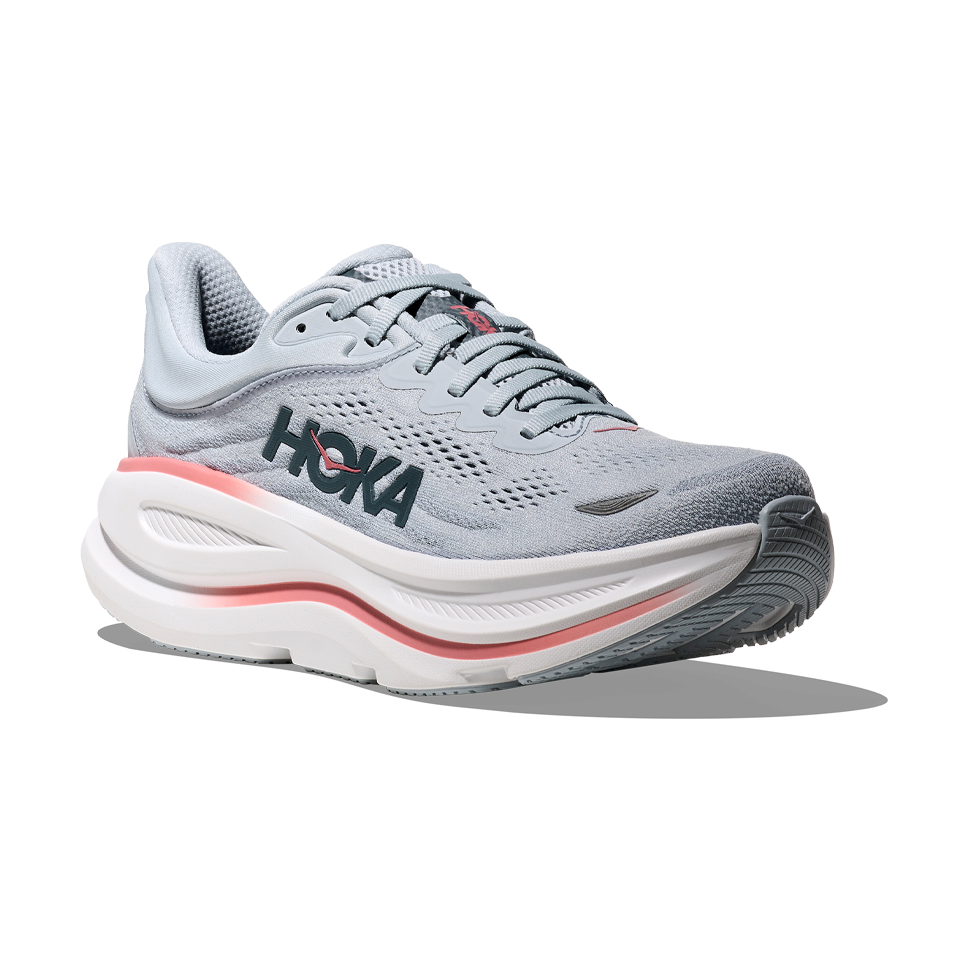 HOKA Women's Bondi 9 Mineral Blue/Washed Blue
