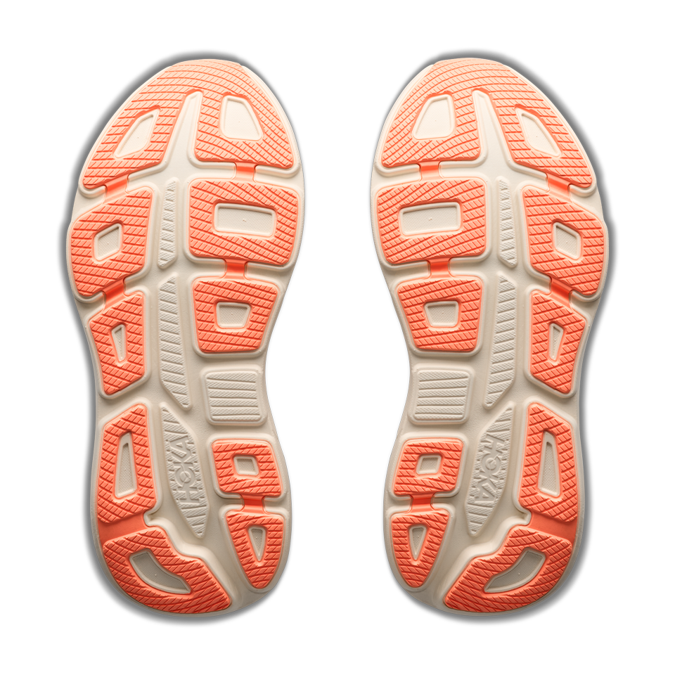 HOKA Women's Bondi 9 Wide River Rock Grey/Mineral Ore