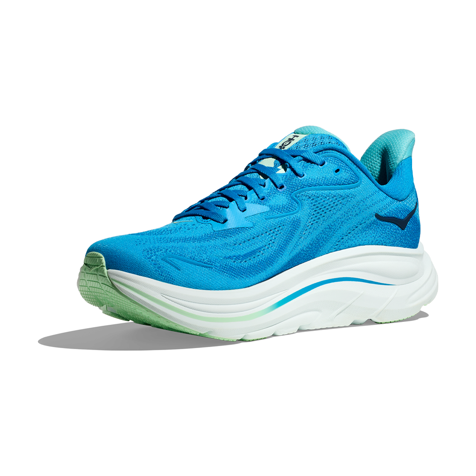 HOKA Men's Clifton 10 Wide Hoka Blue/Skyward Blue