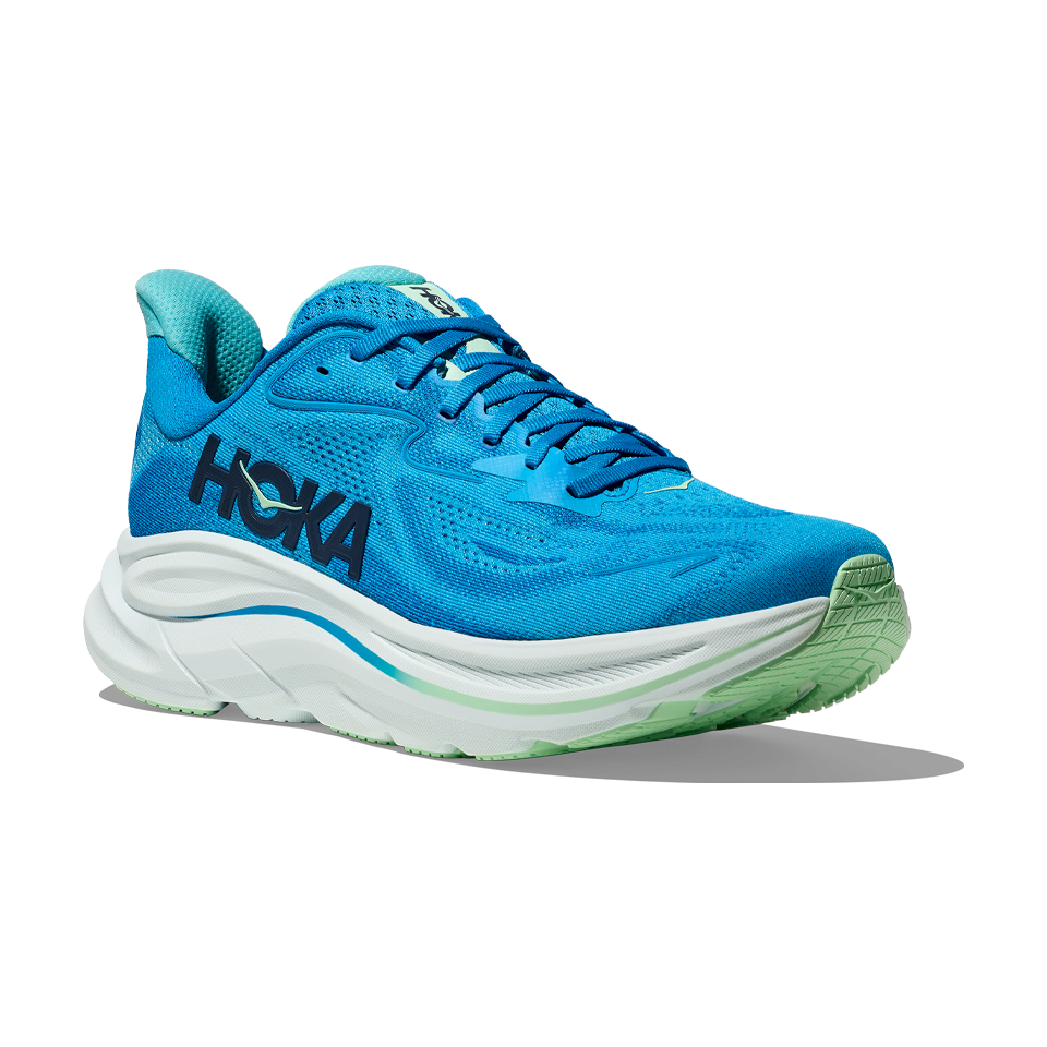 HOKA Men's Clifton 10 Wide Hoka Blue/Skyward Blue