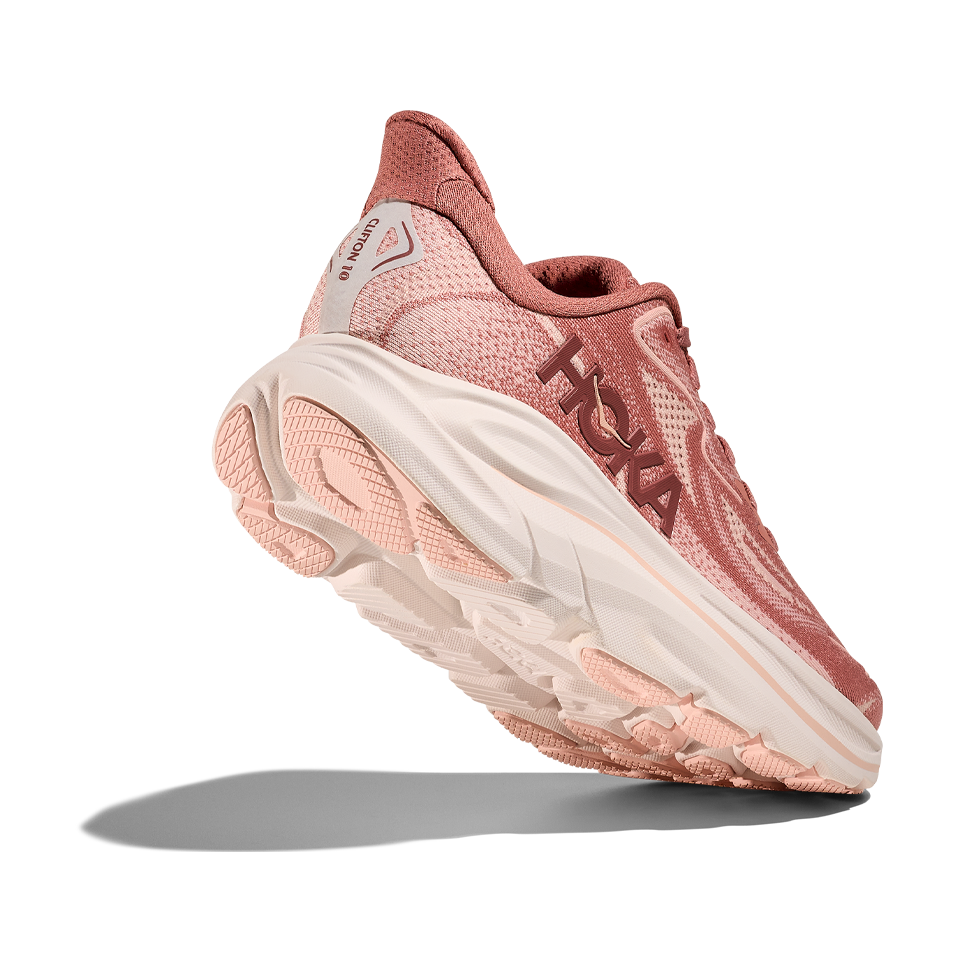 HOKA Wome's Clifton 10 Blush/Rose Latte