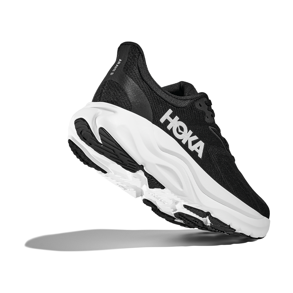 HOKA Men's Arahi 8 Black/White