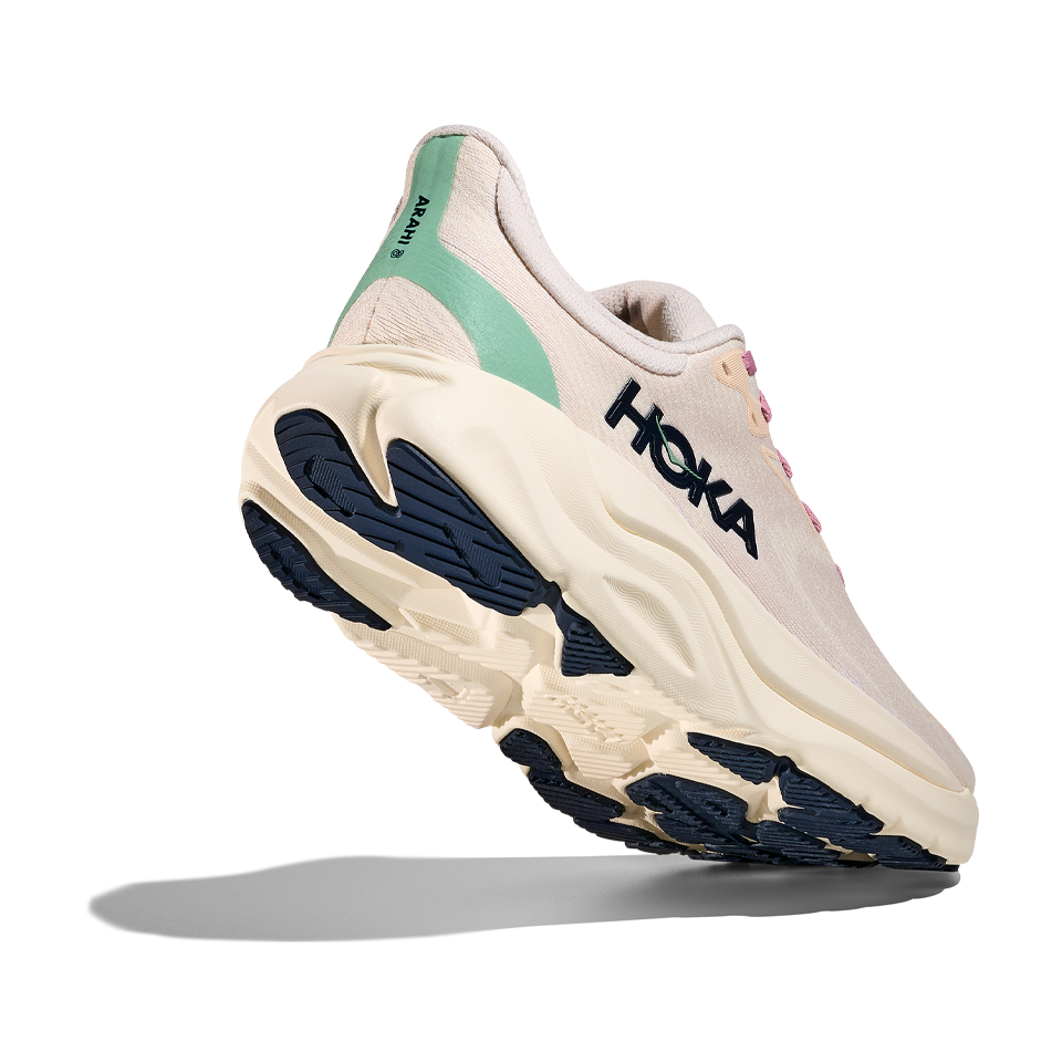 HOKA Women's Arahi 8 Rose Cream/Alabaster