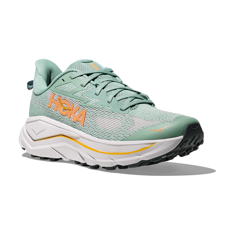 HOKA Women's Challenger 8 Wide Jade/Cosmic Grey