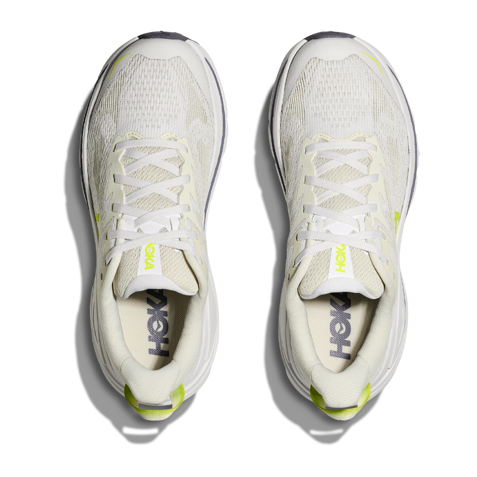 HOKA Women's Challenger 8 White/Neon Hoka Citrus