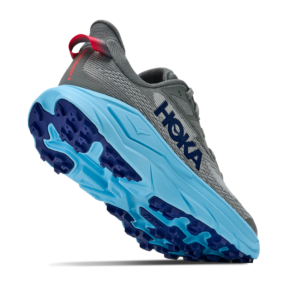HOKA Women's Challenger 8 Galactic Grey/Soaring Blue