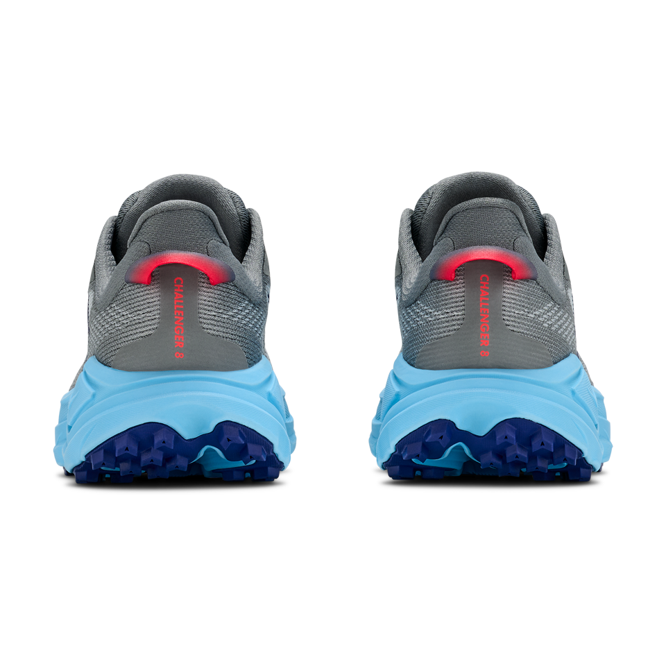 HOKA Women's Challenger 8 Wide Galactic Grey/Soaring Blue