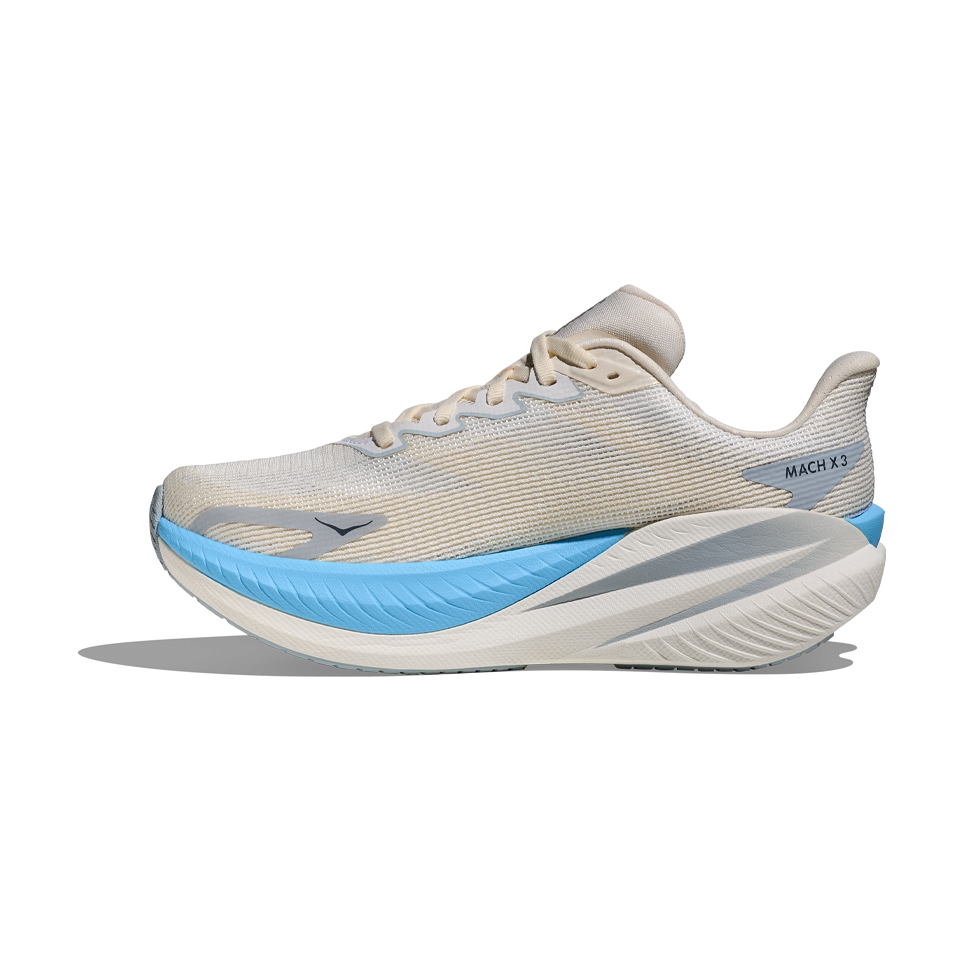 HOKA Women's Mach X 3 White/Alabaster
