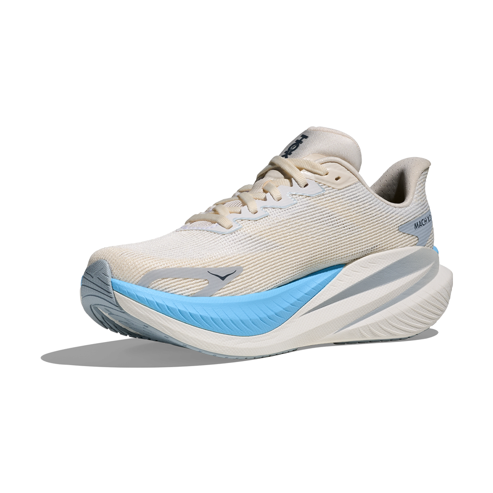 HOKA Women's Mach X 3 White/Alabaster