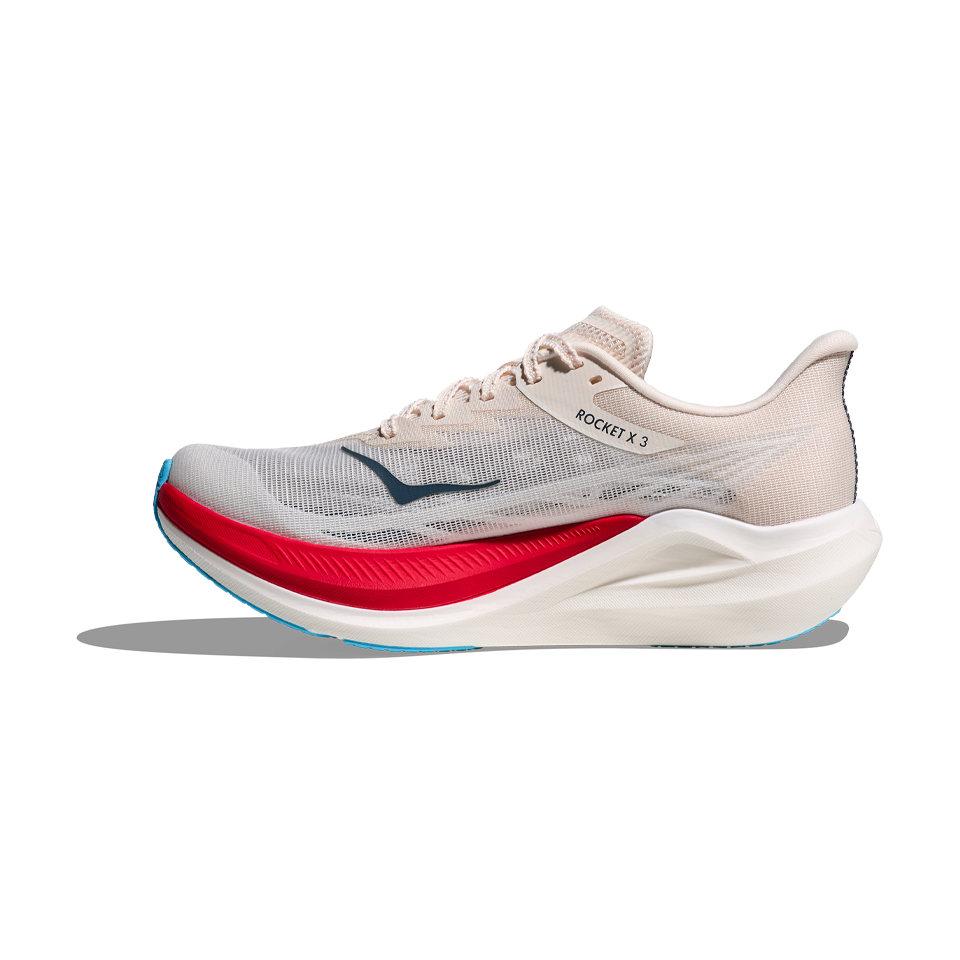 HOKA All Gender Rocket X 3 Albaster/Frost