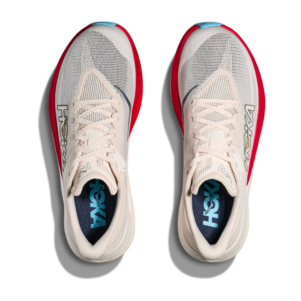 HOKA All Gender Rocket X 3 Albaster/Frost
