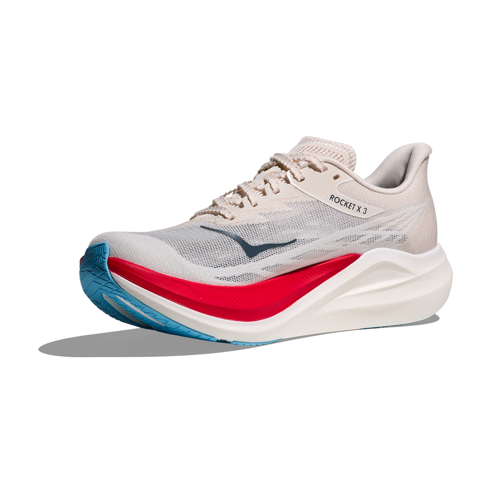 HOKA All Gender Rocket X 3 Albaster/Frost