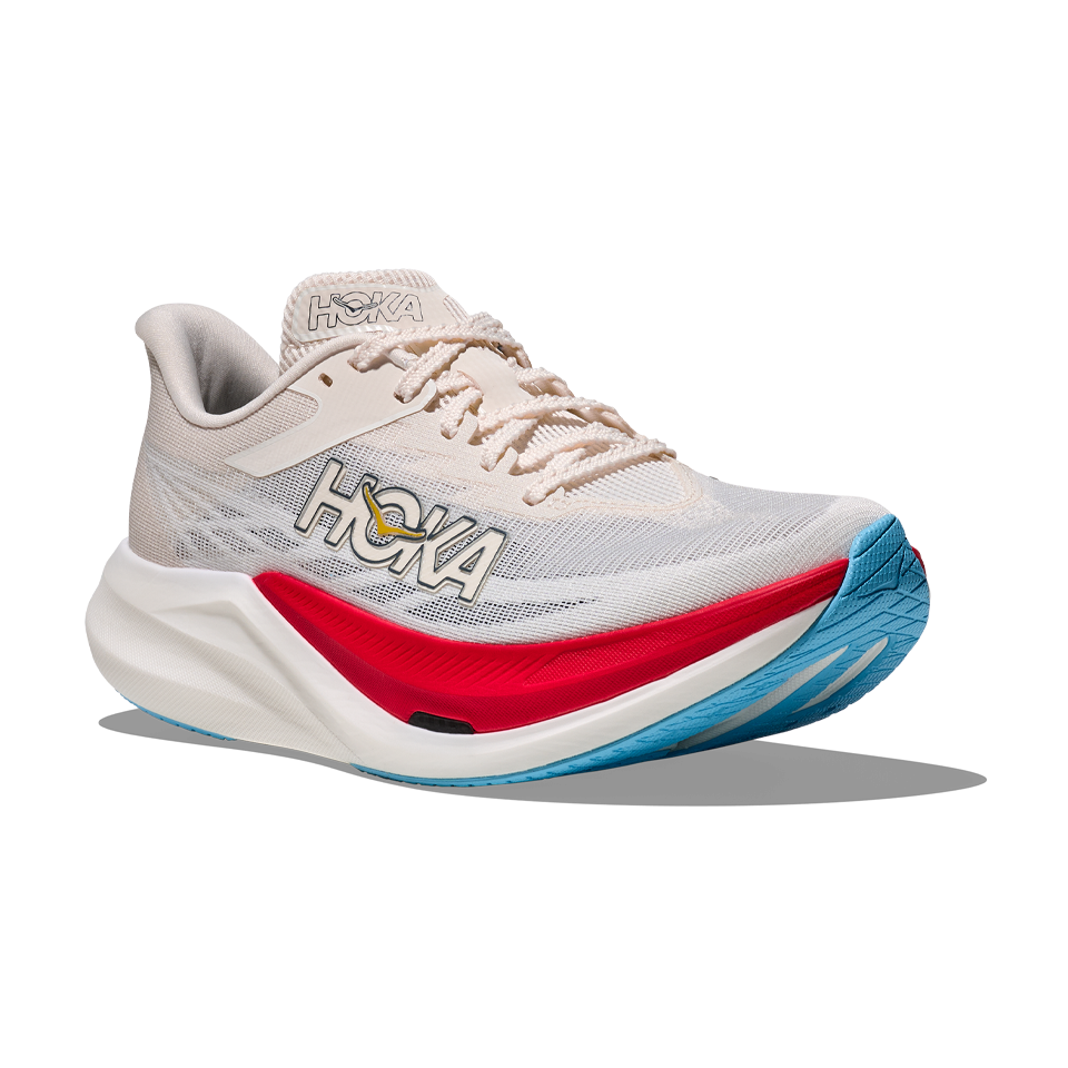 HOKA All Gender Rocket X 3 Albaster/Frost