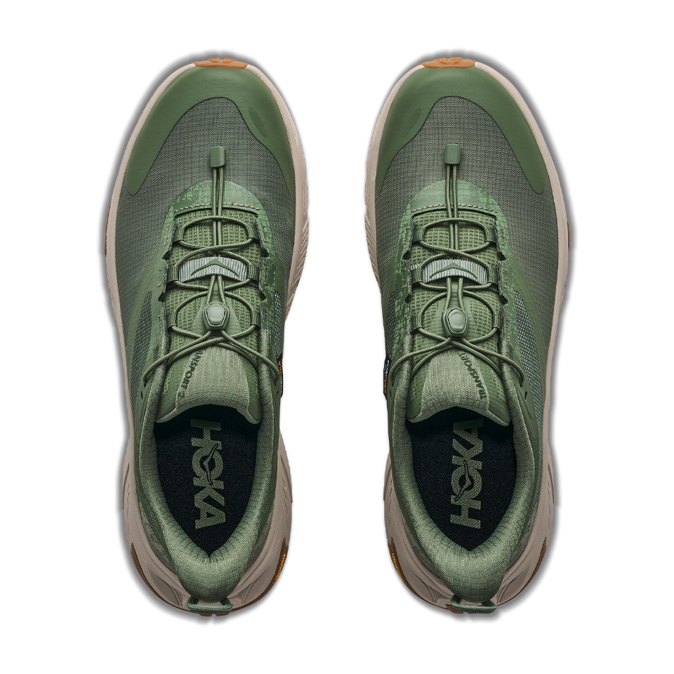 HOKA Men's Transport 2 Nettle Leaf/River Rock Grey