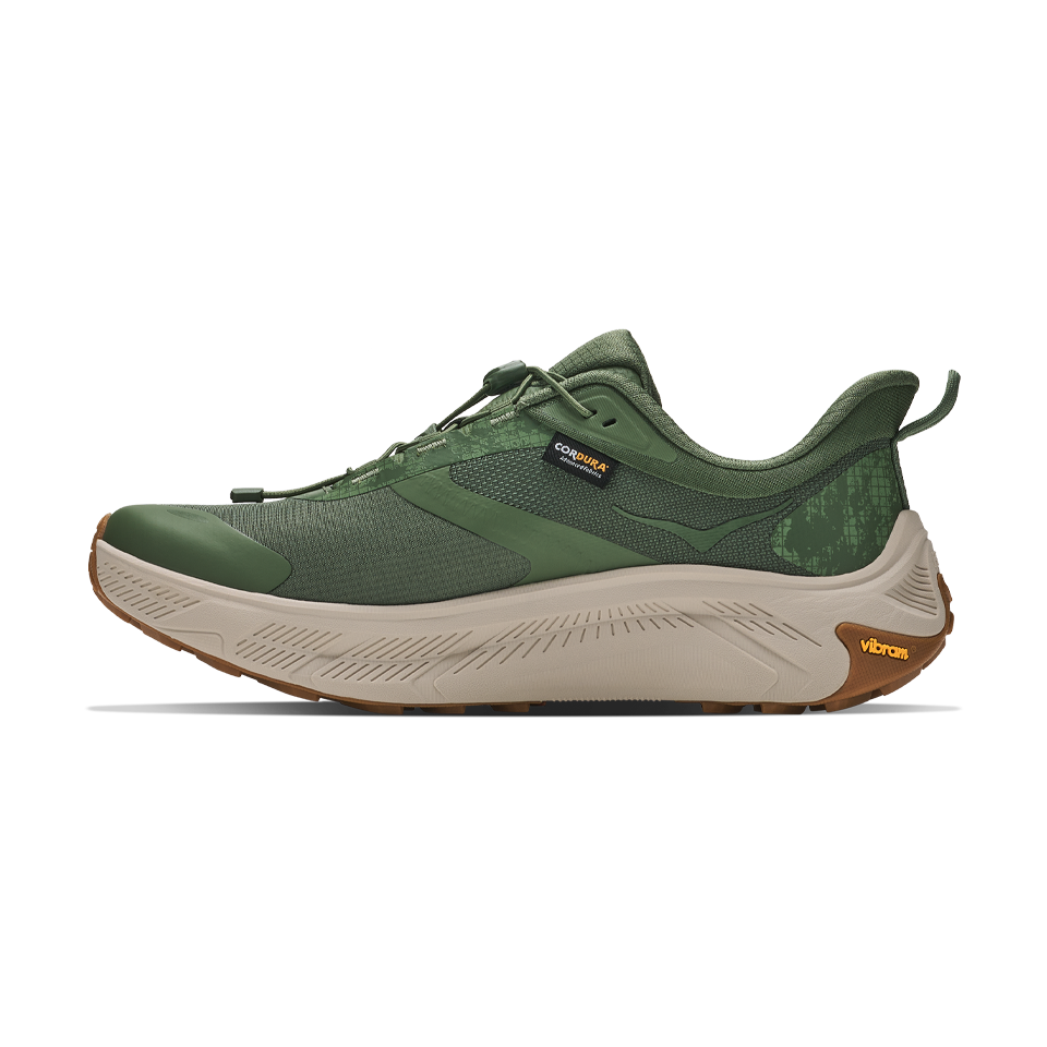 HOKA Men's Transport 2 Nettle Leaf/River Rock Grey