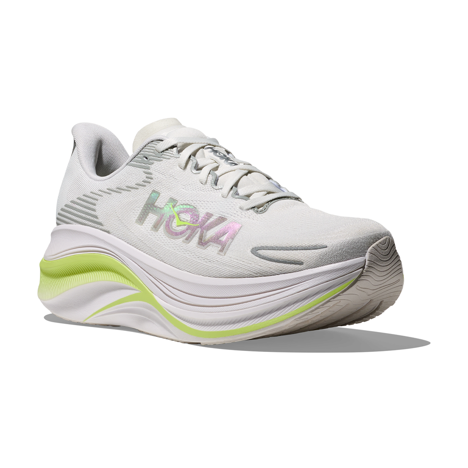 HOKA Men's Skyward X 2 White/Neon Yuzu