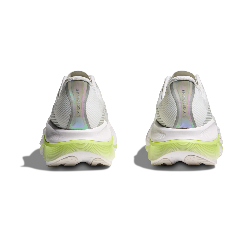 HOKA Men's Skyward X 2 White/Neon Yuzu