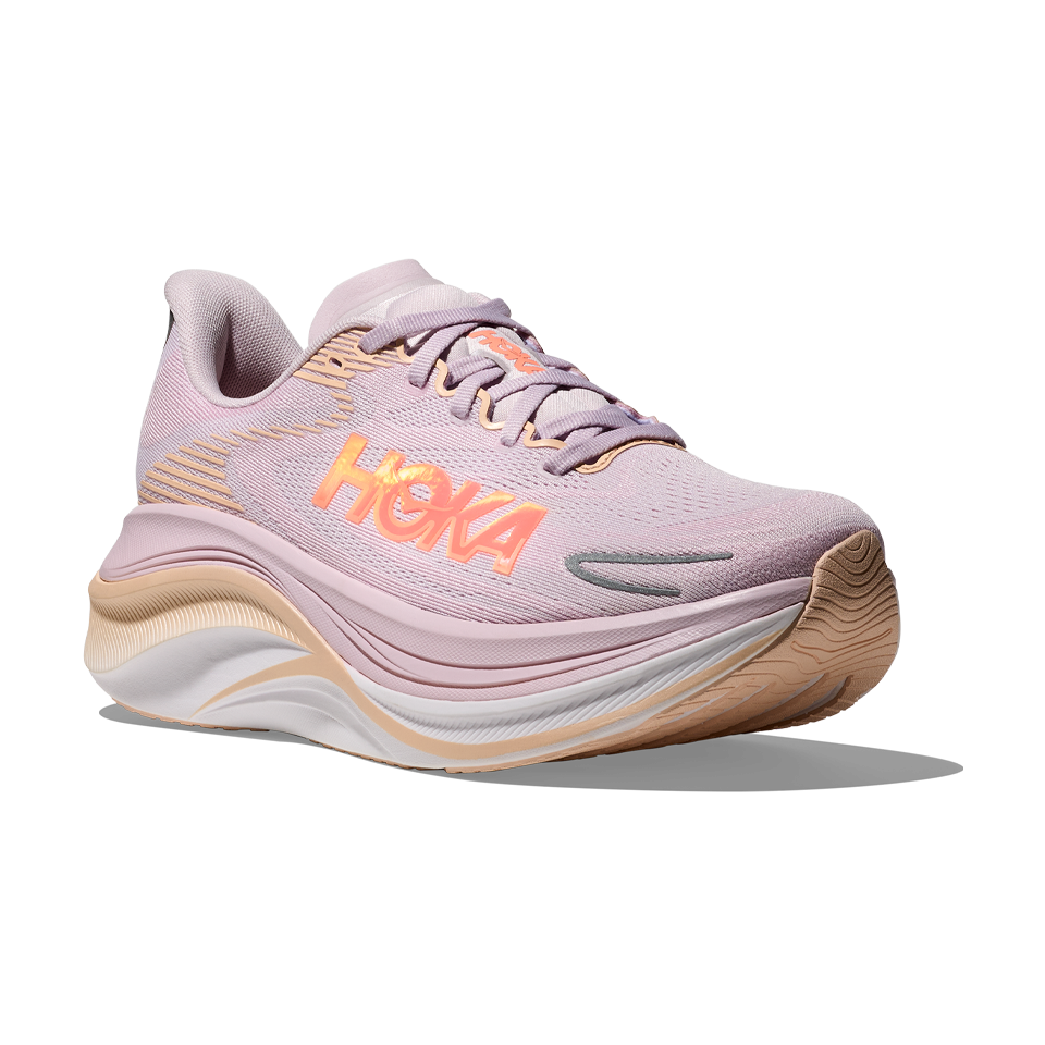 HOKA Women's Skyward X 2 Lilac Cream/Tangerine Glow