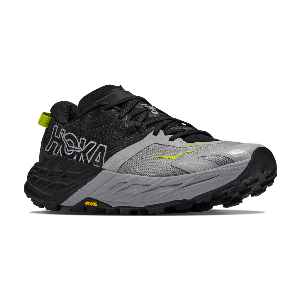 HOKA Men's Speedgoat 7 Black/Stellar Grey