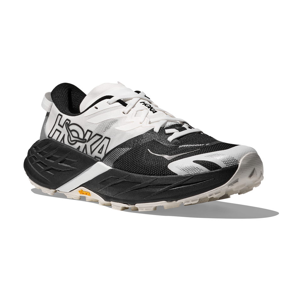 HOKA Men's Speedgoat 7 Black/White