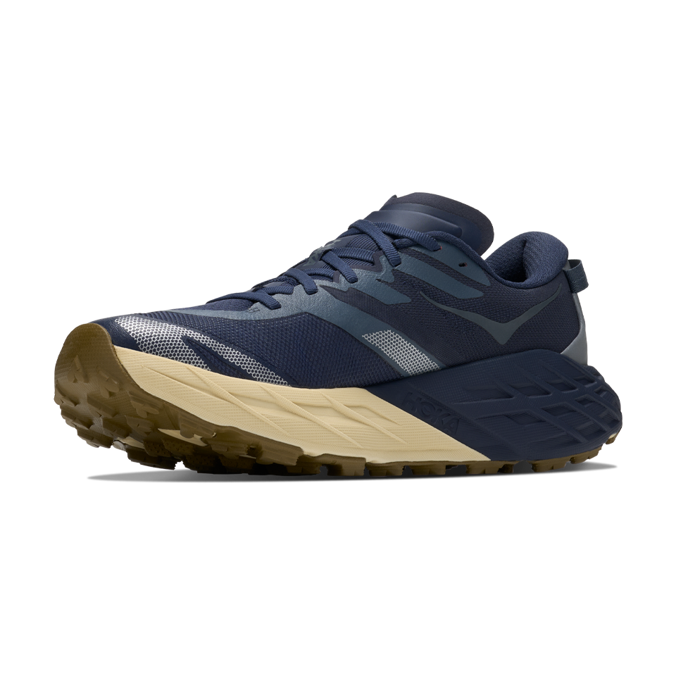 HOKA Men's Speedgoat 7 Varsity Navy/Barley Flour
