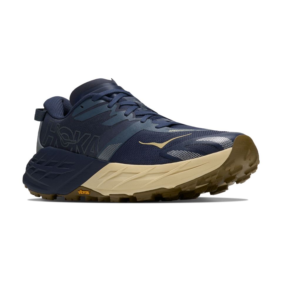HOKA Men's Speedgoat 7 Varsity Navy/Barley Flour