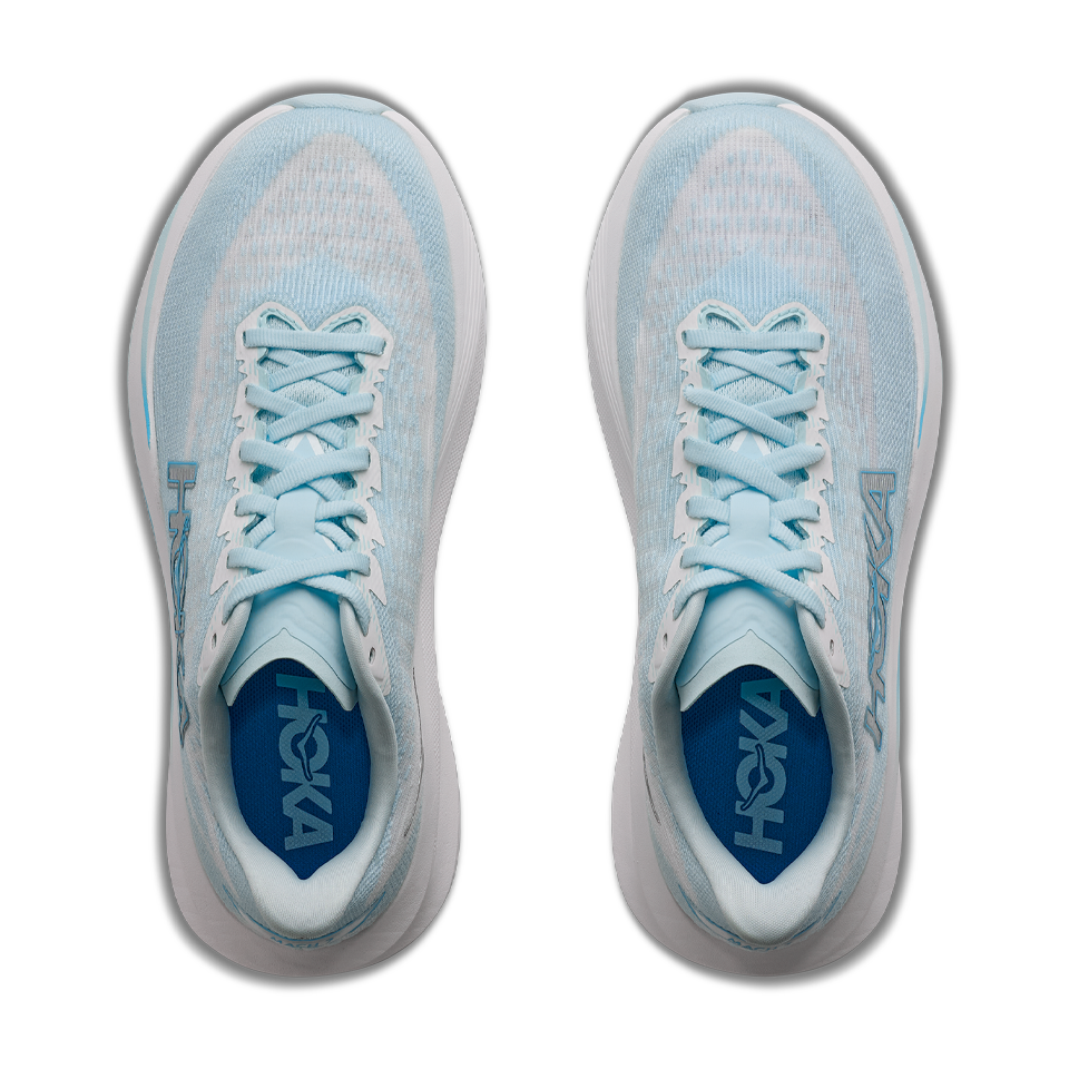HOKA Women's Mach 7 Glimmering Blue/Frost