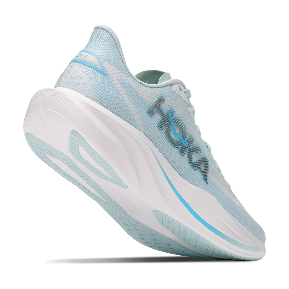HOKA Women's Mach 7 Glimmering Blue/Frost
