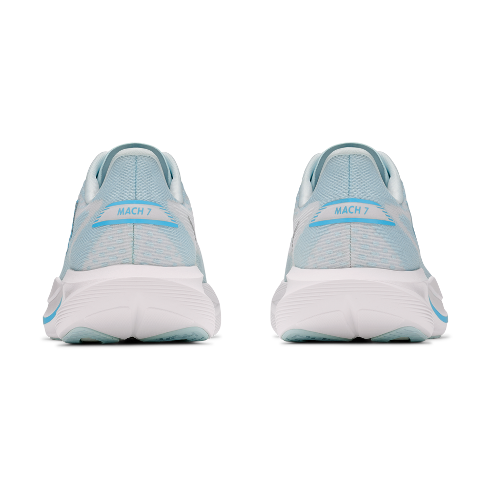 HOKA Women's Mach 7 Glimmering Blue/Frost
