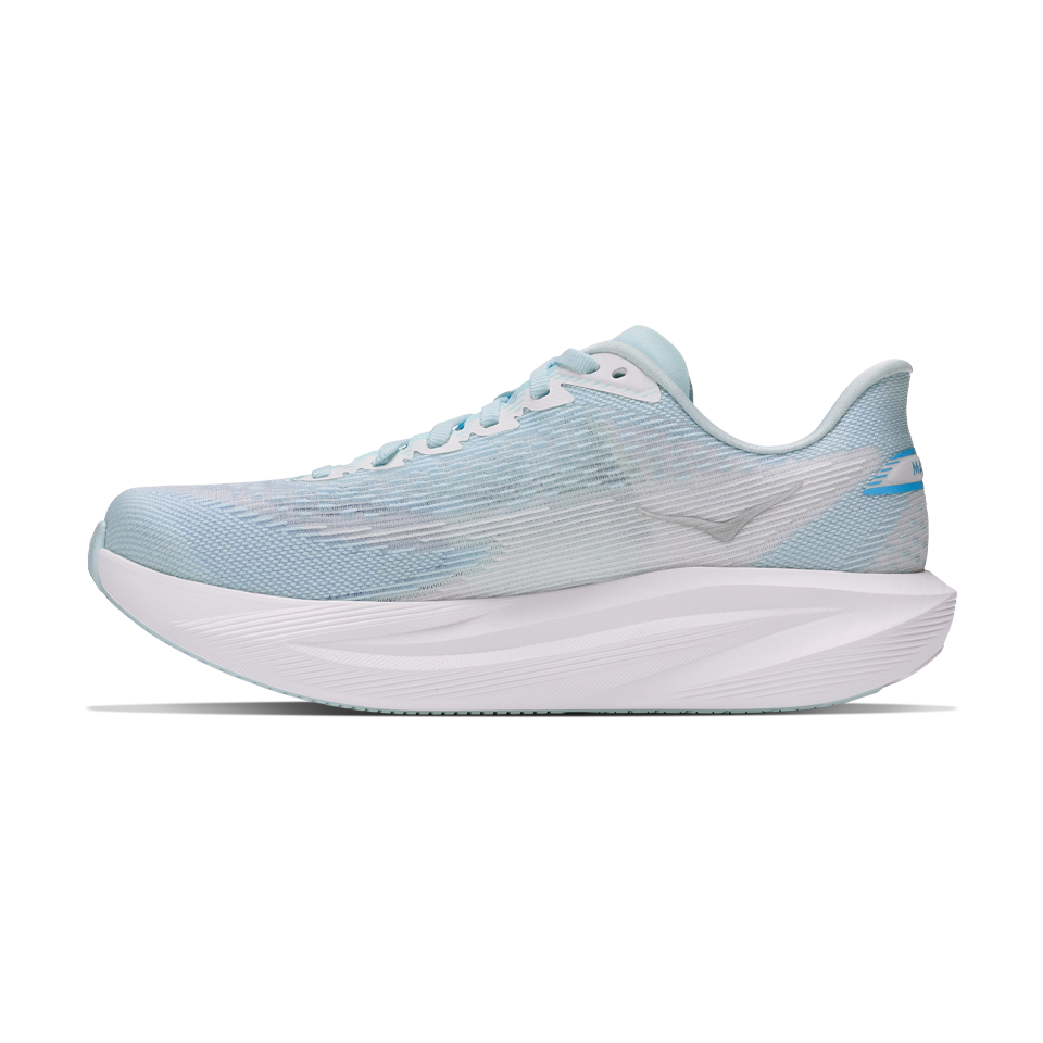 HOKA Women's Mach 7 Glimmering Blue/Frost
