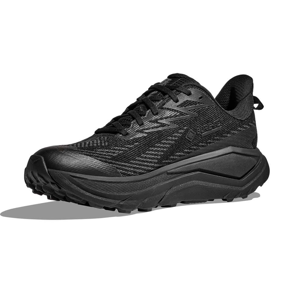HOKA Men's Challenger 8 GTX Wide Black/Carbon Black