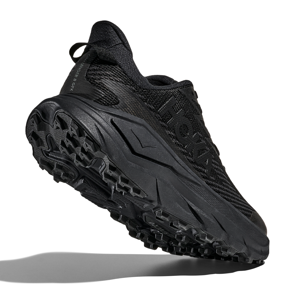 HOKA Women's Challenger 8 GTX Black/Carbon Black
