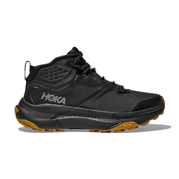 HOKA Women's Transport Hike GTX Black/Black - Play Stores Inc