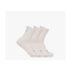 HOKA Quarter Run Sock 3-Pack White/White/White