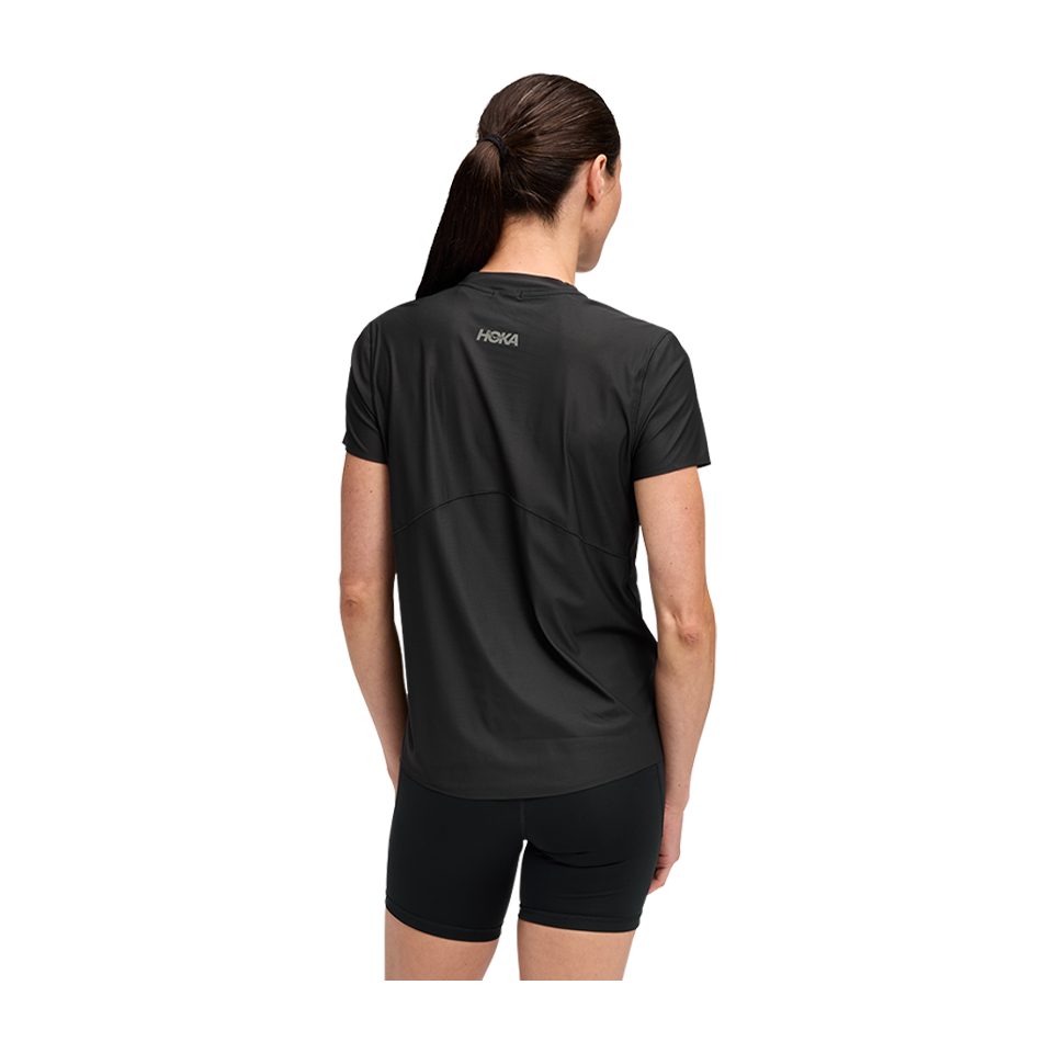 HOKA Women's Airolite Short Sleeve 2.0 Black