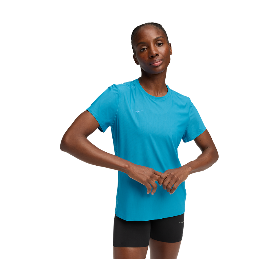 HOKA Women's Airolite Short Sleeve 2.0 Hoka Blue