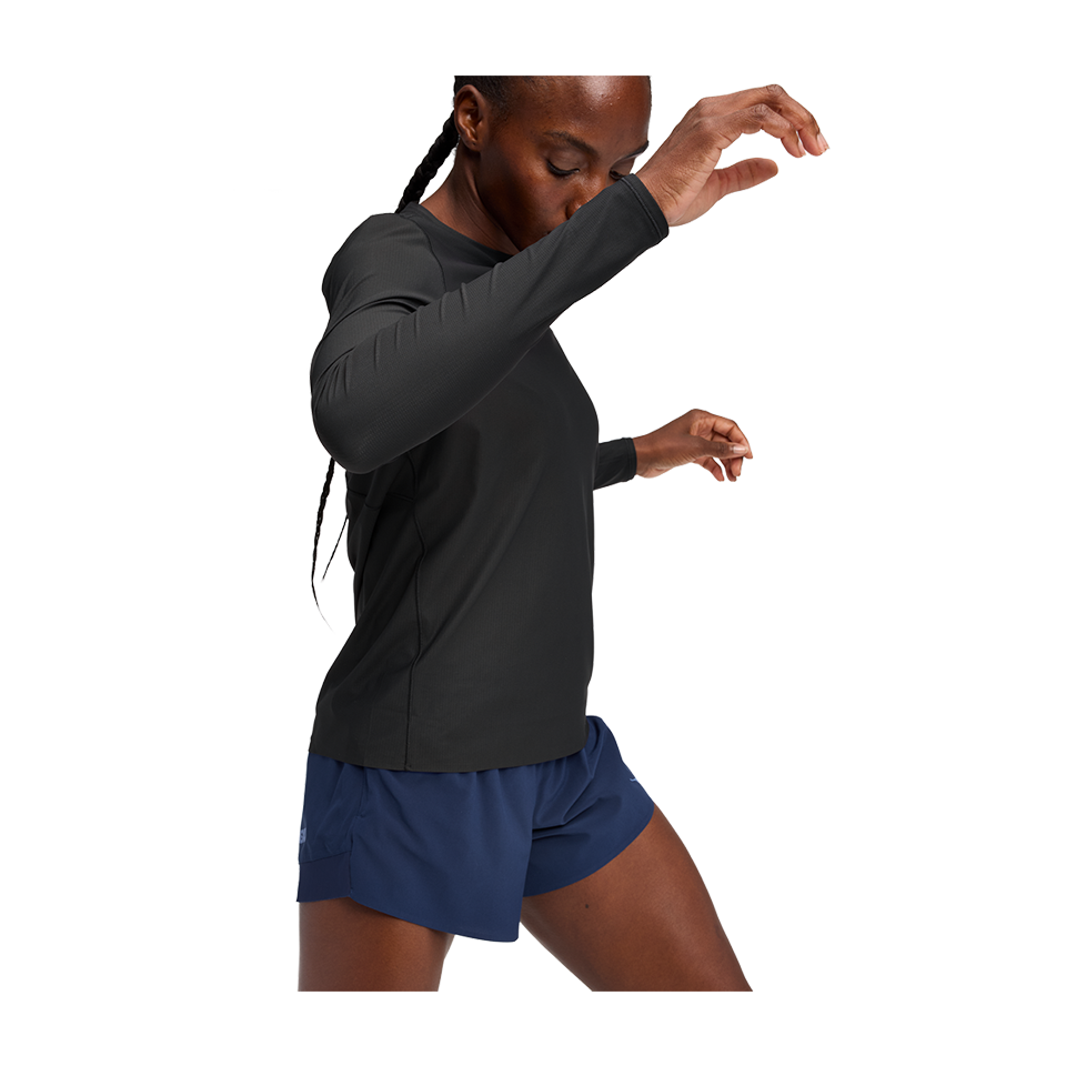 HOKA Women's Airolite Long Sleeve 2.0 Black