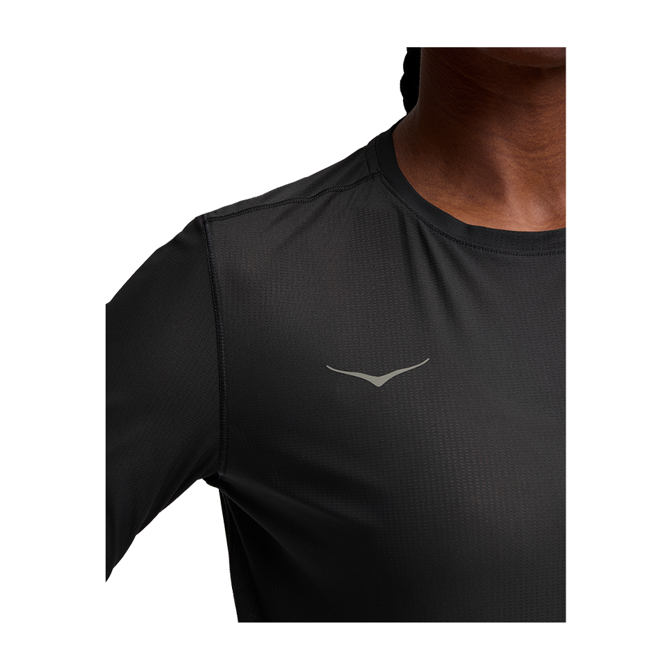 HOKA Women's Airolite Long Sleeve 2.0 Black