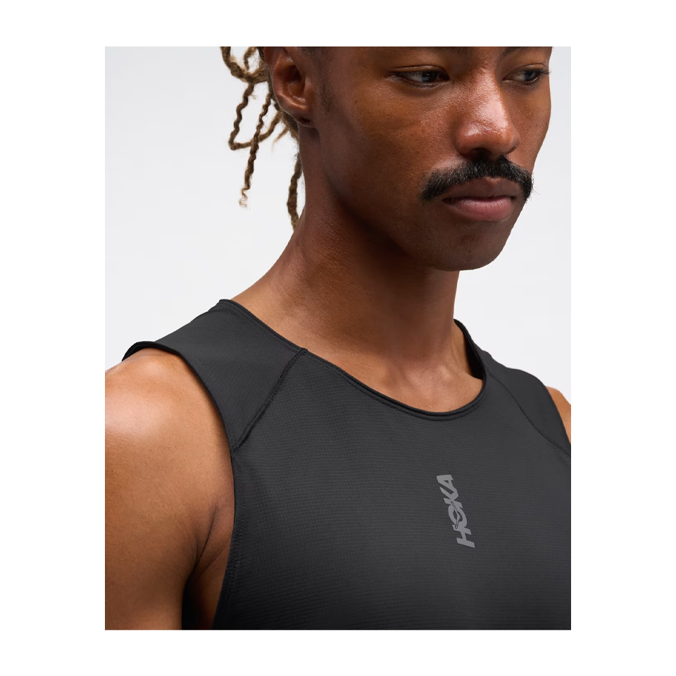 HOKA Men's EveryRun Tank Black