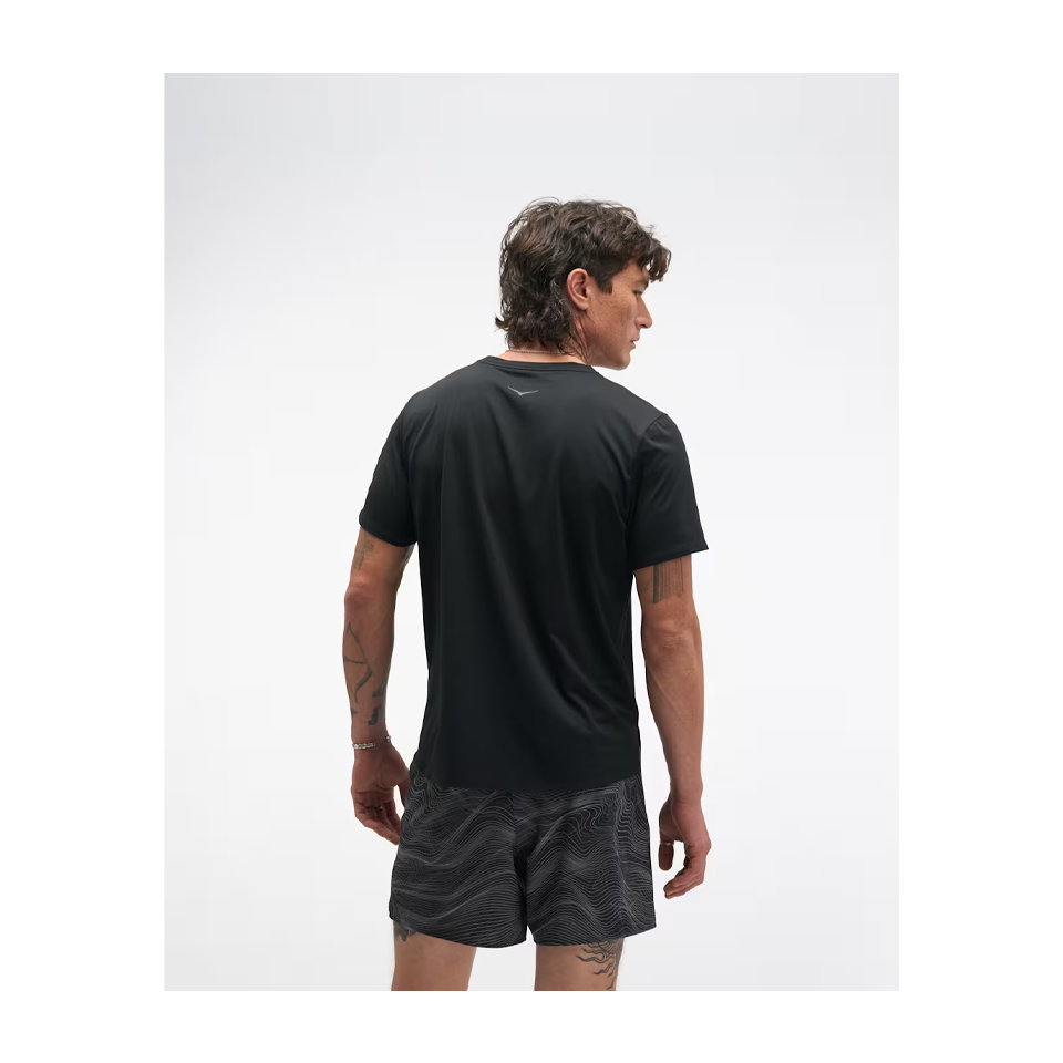 HOKA Men's EveryRun Short Sleeve Black