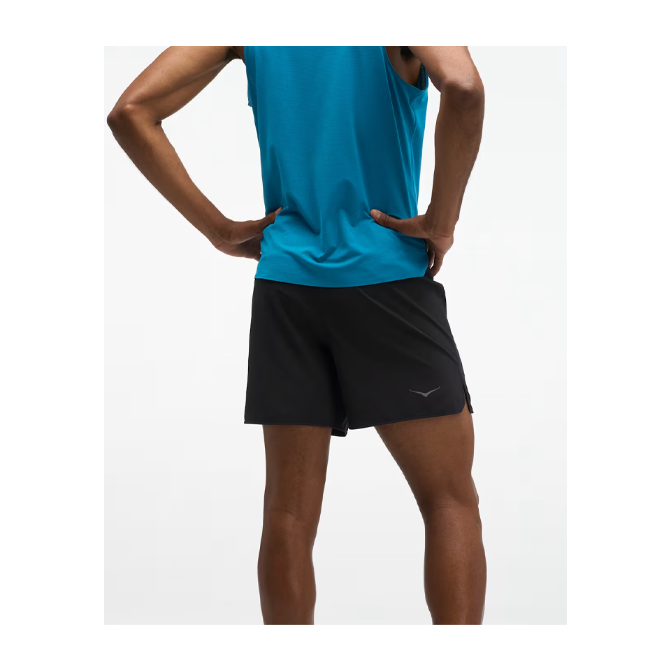 HOKA Men's Glide Short 5" Brief Black