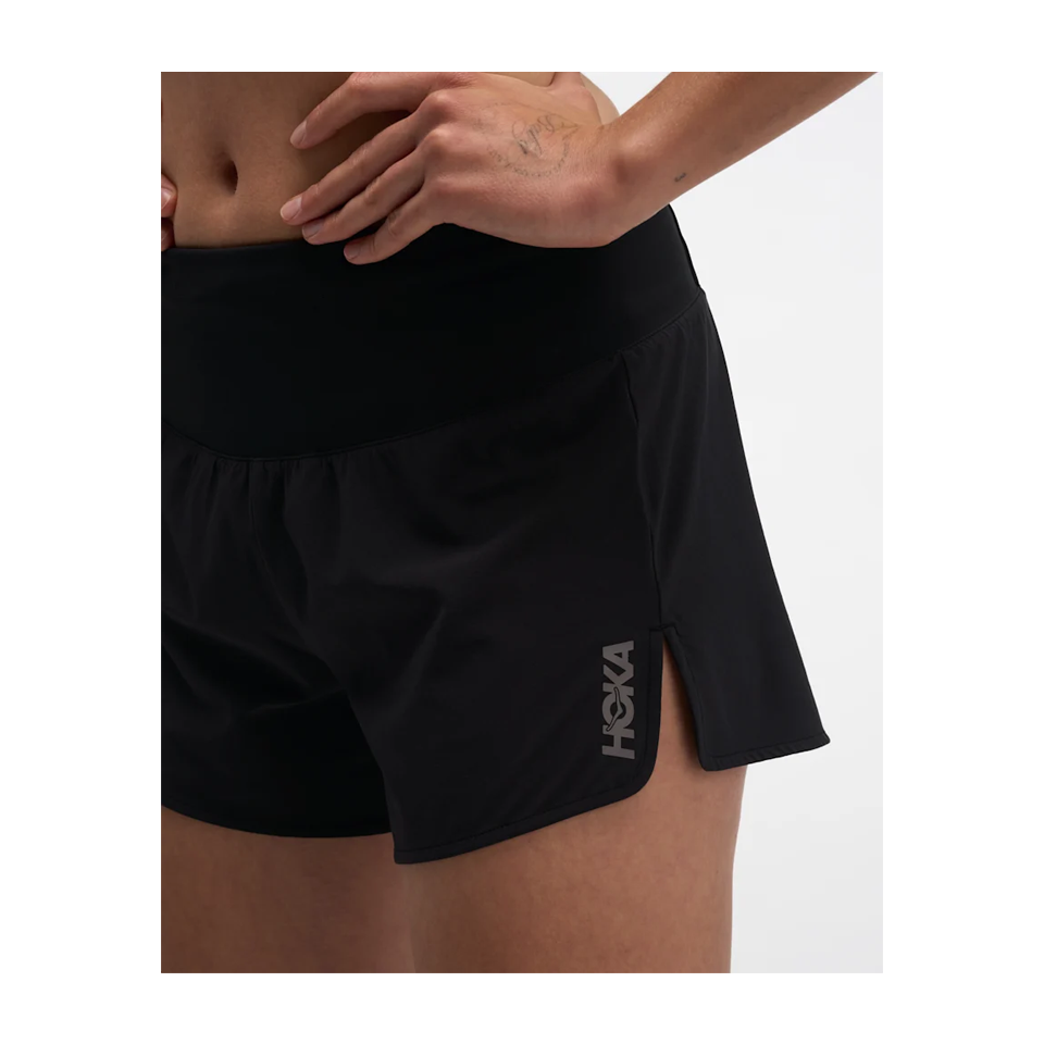 HOKA Women's Glide Short MR 3.5" Brief Black