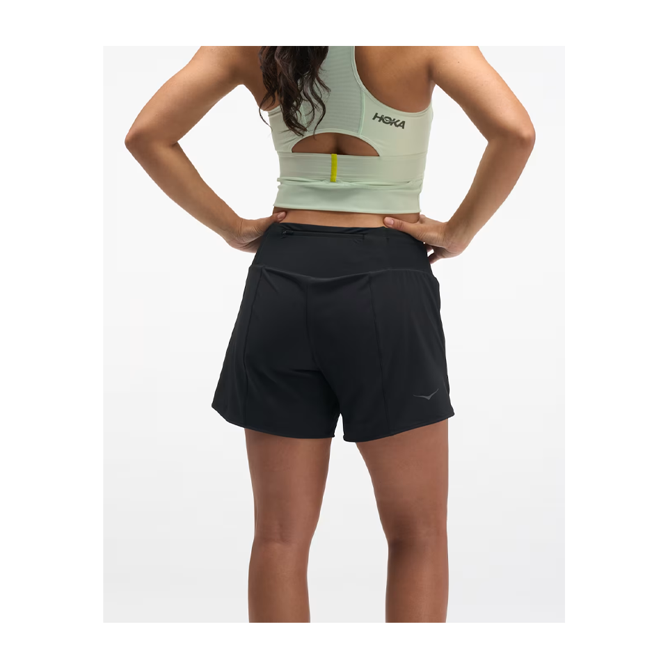 HOKA Women's Glide Short MR 5" 2in1 Black