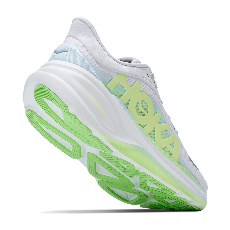HOKA Women's Clifton PRO Cosmic Grey/Neon Yuzu